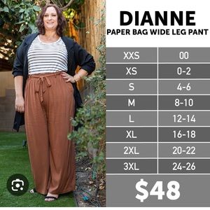 Lularoe Diane sack style pants